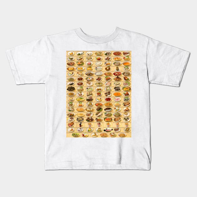 Final Fantasy XV - Good Eatin' Kids T-Shirt by Gekidami